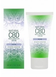 Крем для мастурбации для мужчин Natural CBD Masturbation Cream For Him - 50 мл. - Shots Media BV - купить с доставкой в Курске