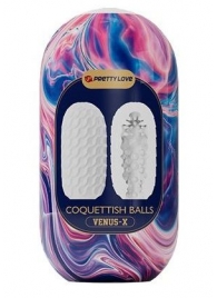 Мастурбатор в форме яйца Coquettish Balls - Baile - в Курске купить с доставкой