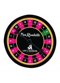 Настольная игра-рулетка Sex Roulette Love   Marriage - Tease&Please - купить с доставкой в Курске