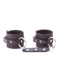 БДСМ-комплект: большая распорка и оковы - Crazy Handmade - купить с доставкой в Курске БДСМ-комплект: большая распорка и оковы - Crazy Handmade - купить с доставкой в Курске