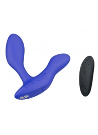 Синий анальный вибратор We-Vibe Vector+ - We-vibe - в Курске купить с доставкой