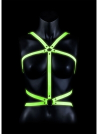 Портупея Body Harness с неоновым эффектом - размер L-XL - Shots Media BV - купить с доставкой в Курске