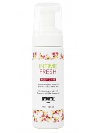 Органическая интимная очищающая пенка Intime Fresh - 150 мл. - Exsens - купить с доставкой в Курске Органическая интимная очищающая пенка Intime Fresh - 150 мл. - Exsens - купить с доставкой в Курске
