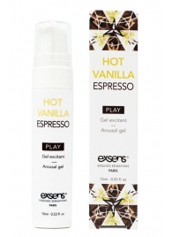 Возбуждающий гель Hot Vanilla Espresso Arousal Gel - 15 мл. - Exsens - купить с доставкой в Курске