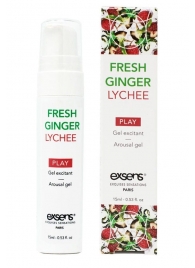 Возбуждающий гель Fresh Ginger Lychee Arousal Gel - 15 мл. - Exsens - купить с доставкой в Курске