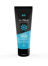 Лубрикант на водной основе Ice Black с ледяным эффектом - 50 мл. - INTT - купить с доставкой в Курске
