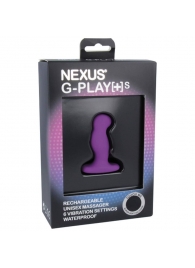Фиолетовая вибровтулка Nexus G-Play+ S - Nexus Range - в Курске купить с доставкой
