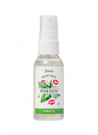 Съедобная гель-смазка Yovee «Мятный поцелуй» с Д-пантенолом и вкусом мяты - 50 мл. - ToyFa - купить с доставкой в Курске