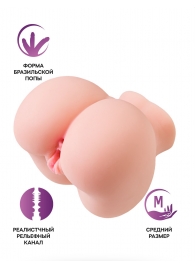 Реалистичный мастурбатор Giovanna - ToyFa - в Курске купить с доставкой