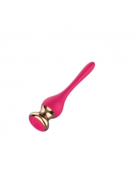 Розовый вибромассажер Nipple Vibrator - 14,5 см. - I-MOON