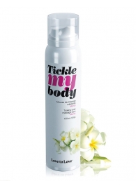 Массажная хрустящая пенка Tickle My Body Monoi с ароматом моной - 150 мл. - Love to Love - купить с доставкой в Курске