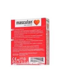 Презервативы Masculan Sensitive plus - 3 шт. - Masculan - купить с доставкой в Курске