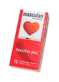 Презервативы Masculan Sensitive plus - 10 шт. - Masculan - купить с доставкой в Курске