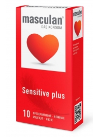 Презервативы Masculan Sensitive plus - 10 шт. - Masculan - купить с доставкой в Курске