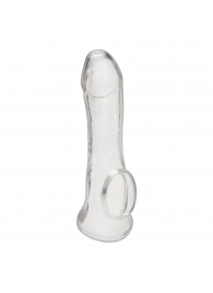 Прозрачная насадка на пенис Transparent Penis Enhancing Sleeve Extension - 15,9 см. - BlueLine - в Курске купить с доставкой