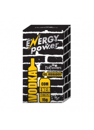 Стимулирующий гель для двоих Energy Power с эффектом вибрации - 15 гр. - HotFlowers - купить с доставкой в Курске