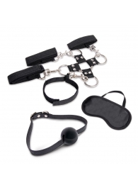 Набор для фиксации из 7 предметов Hogtie   Ball Gag Kit - Lux Fetish - купить с доставкой в Курске