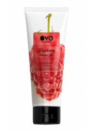 Лубрикант на водной основе OYO Aroma Gel Raspberry с ароматом малины - 75 мл. - OYO - купить с доставкой в Курске