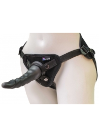 Комплект из трусиков Harness и двух насадок - 20,5 и 18 см. - LOVETOY (А-Полимер) - купить с доставкой в Курске