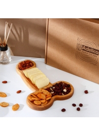 Деревянное блюдо для подачи в форме члена (32,5 х 20 х 1,7 см) - Сима-Ленд - купить с доставкой в Курске