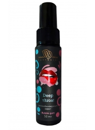 Спрей для горла Deep Throat с десенсибилизирующим эффектом и вкусом бабл-гам - 50 мл. - БиоМед - купить с доставкой в Курске