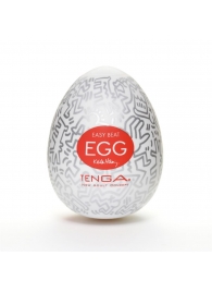 Мастурбатор-яйцо Keith Haring EGG PARTY - Tenga - в Курске купить с доставкой