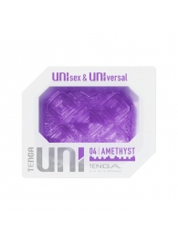 Фиолетовый мастурбатор-стимулятор Tenga Uni Amethyst - Tenga - в Курске купить с доставкой