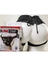 Универсальные трусики Harness UNI strap с корсетом - LOVETOY (А-Полимер) - купить с доставкой в Курске