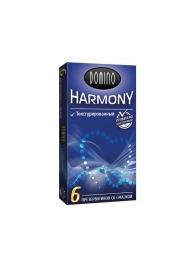 Текстурированные презервативы Domino Harmony - 6 шт. - Domino - купить с доставкой в Курске