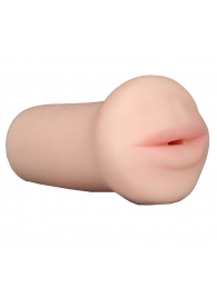 Нежный мастурбатор-ротик REALSTUFF 5INCH MASTURBATOR BJ - Dream Toys - в Курске купить с доставкой