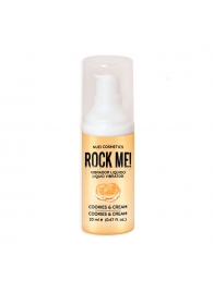 Жидкий вибратор Nuei Rock Me! с ароматом печенья и сливок - 20 мл. - Nuei cosmetics - купить с доставкой в Курске