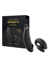 Набор для пар Golden Moments: Womanizer Premium 2 и We-Vibe Chorus - Womanizer купить в Курске с доставкой в Orgasmix.ru Набор для пар Golden Moments: Womanizer Premium 2 и We-Vibe Chorus - Womanizer