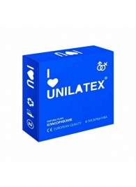 Классические презервативы Unilatex Natural Plain - 3 шт. - Unilatex - купить с доставкой в Курске