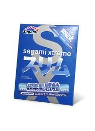 Презерватив Sagami Xtreme FEEL FIT 3D - 1 шт. - Sagami - купить с доставкой в Курске