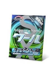 Презерватив Sagami Xtreme Mint с ароматом мяты - 1 шт. - Sagami - купить с доставкой в Курске Презерватив Sagami Xtreme Mint с ароматом мяты - 1 шт. - Sagami - купить с доставкой в Курске