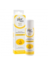 Силиконовый лубрикант с жожоба pjur MED Soft glide - 100 мл. - Pjur - купить с доставкой в Курске