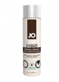 Водно-масляный лубрикант с охлаждающим эффектом JO Silicon free Hybrid Lubricant COOLING - 120 мл. - System JO - купить с доставкой в Курске