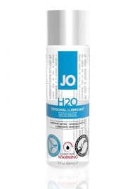 Возбуждающий лубрикант на водной основе JO Personal Lubricant H2O Warming - 60 мл. - System JO - купить с доставкой в Курске