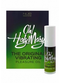 Масло унисекс с эффектом вибрации Oh! Holy Mary - 6 мл. - Nuei cosmetics - купить с доставкой в Курске