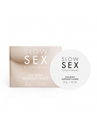 Массажная свеча для всего тела Slow Sex - 50 гр. - Bijoux Indiscrets - купить с доставкой в Курске