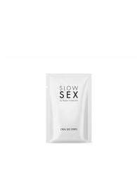 Полоски для орального секса Slow Sex Oral Sex Strips - 7 шт. - Bijoux Indiscrets - купить с доставкой в Курске