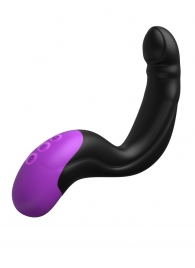 Черно-фиолетовый вибромассажёр простаты Hyper-Pulse P-Spot Massager - Pipedream - в Курске купить с доставкой