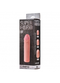 Фаллоудлинитель SUPER HERO Tempter - 16 см. - Lola Games - в Курске купить с доставкой