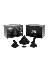 Конусный вибромассажер Cowgirl Cone с 2 насадками - CowGirl - купить с доставкой в Курске