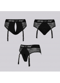 Трусики для фиксации насадок Strap-on-me Harness Lingerie Diva XS - Strap-on-me - купить с доставкой в Курске