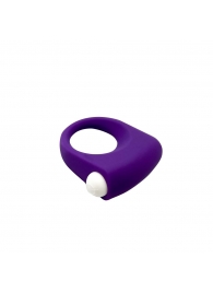 Фиолетовое эрекционное кольцо Puggle Vibrating Ring with Bullet - Adrien Lastic - в Курске купить с доставкой