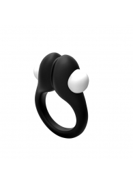 Черное эрекционное кольцо Zippy Vibrating Ring With Bullet - Adrien Lastic - в Курске купить с доставкой