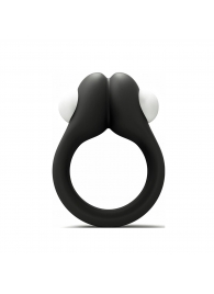 Черное эрекционное кольцо Zippy Vibrating Ring With Bullet - Adrien Lastic - в Курске купить с доставкой