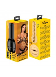 Мастурбатор-ротик Kiiroo Feel Victoria Mouth - Kiiroo - в Курске купить с доставкой