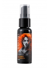 Гель с эффектом вибрации Volcano Of Passion со вкусом вишни - 25 мл. - Erotist Lubricants - купить с доставкой в Курске